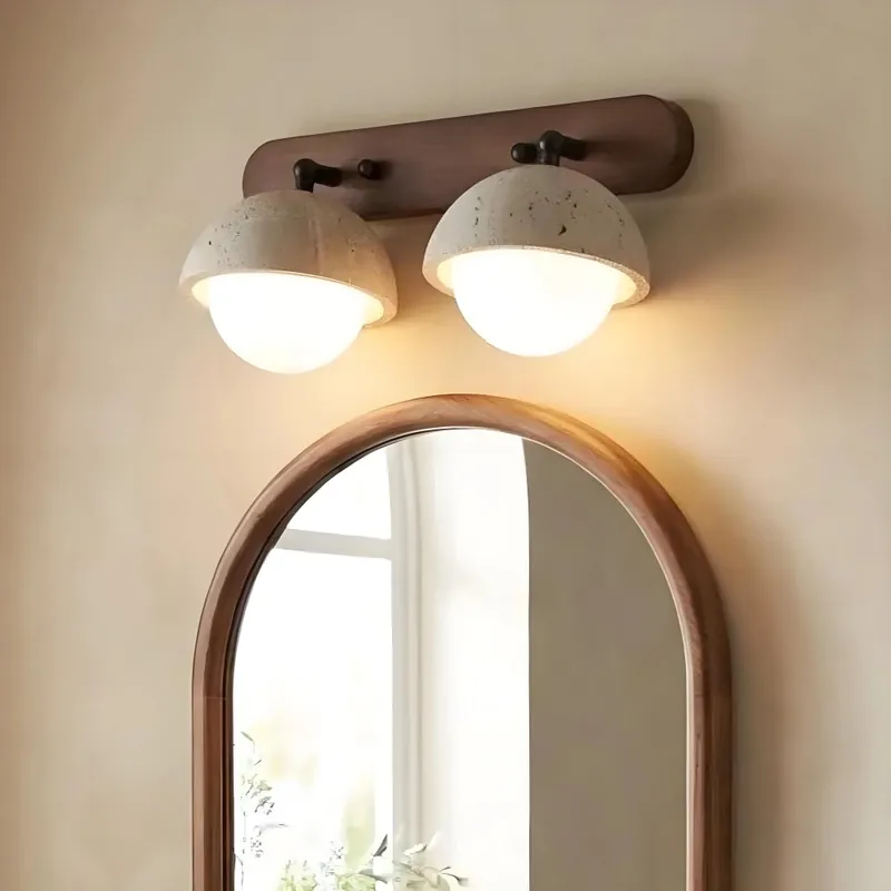 Lalita Wabi Sabi Kula Ścienna z Trawertynu