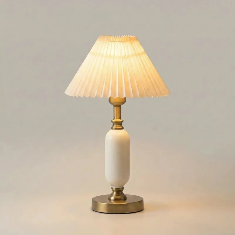 Base de Candeeiro de Mesa com Cone LED Manion