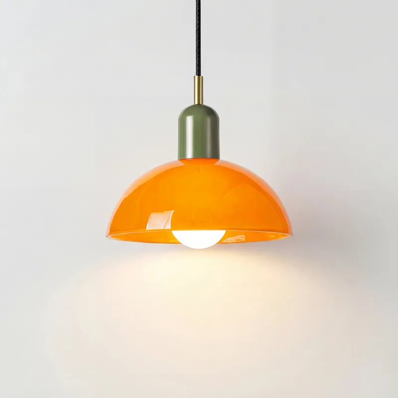 Luminária Pendente Colorida Aurelia Bowl