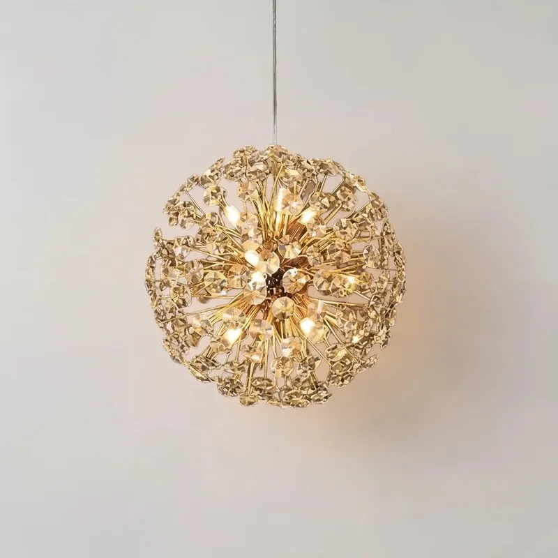 Aelivra Moderno Pendente de Cristal Dente-de-leão