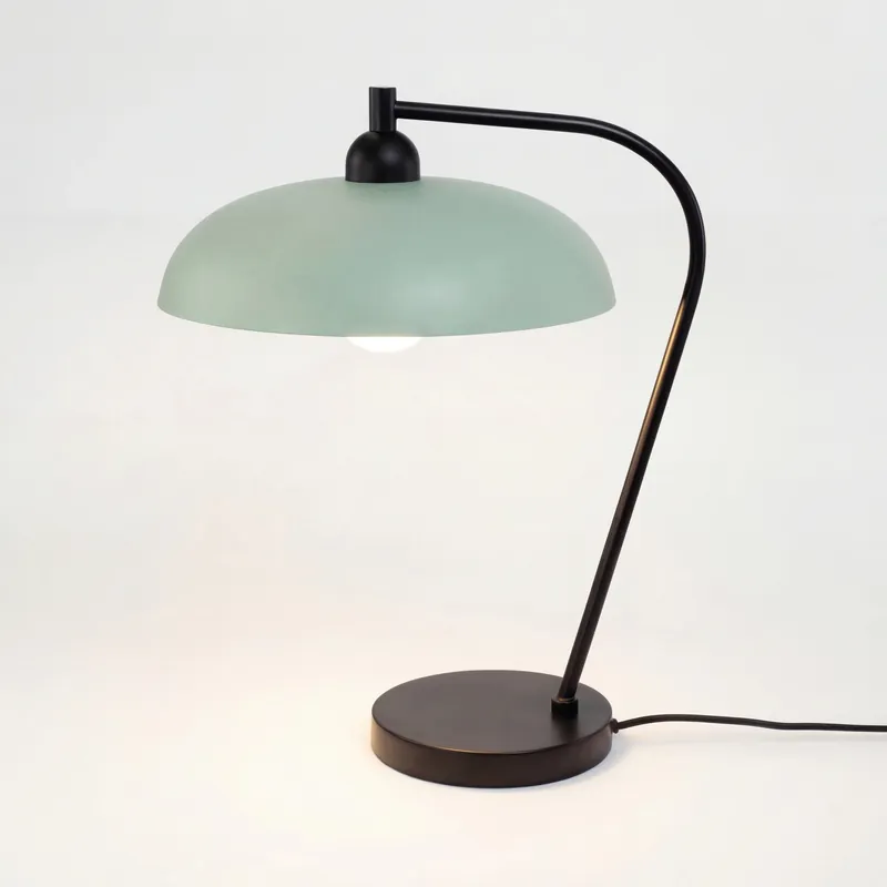 Lâmpada de Mesa Vintage Felix Velvet Metal