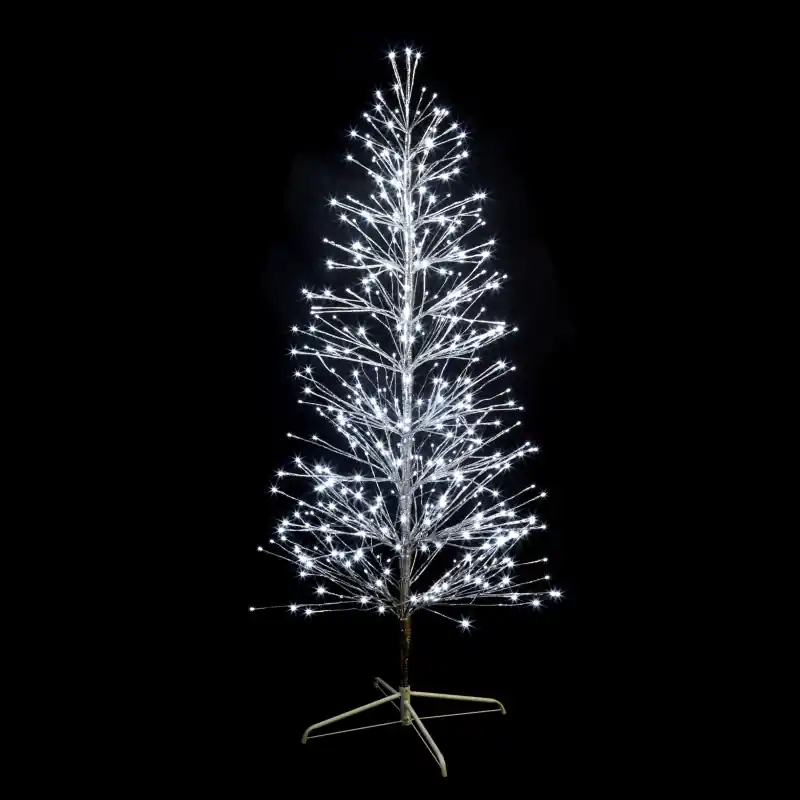 SPRAY- Sapin spray argent