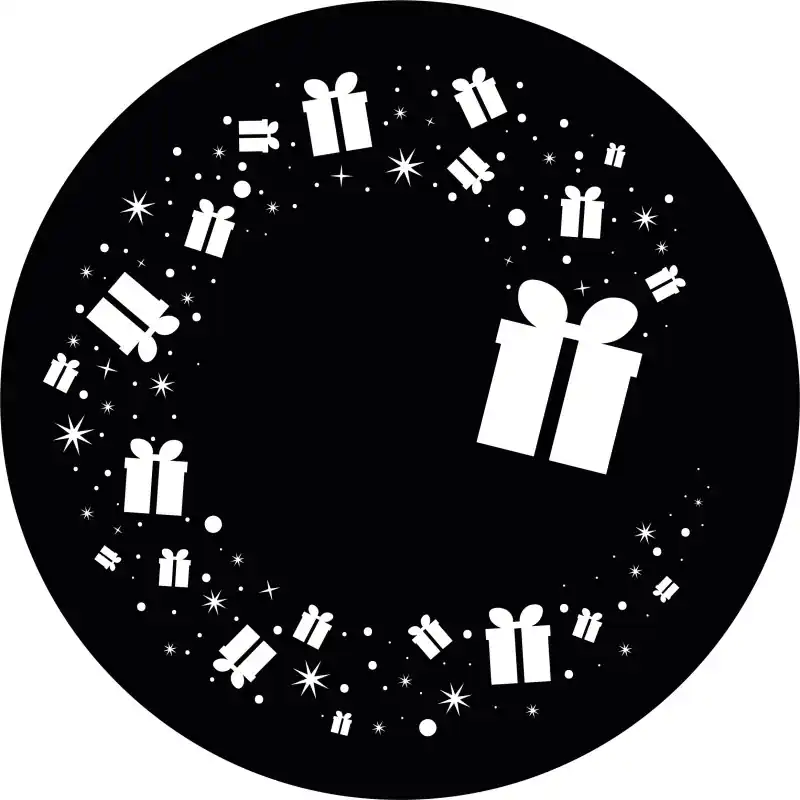 GOBO - motif cadeaux - Ø54mm