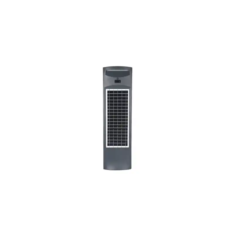 Borne led solaire potelet détecteur mouvement 80cm-ip65-300lm-3000k