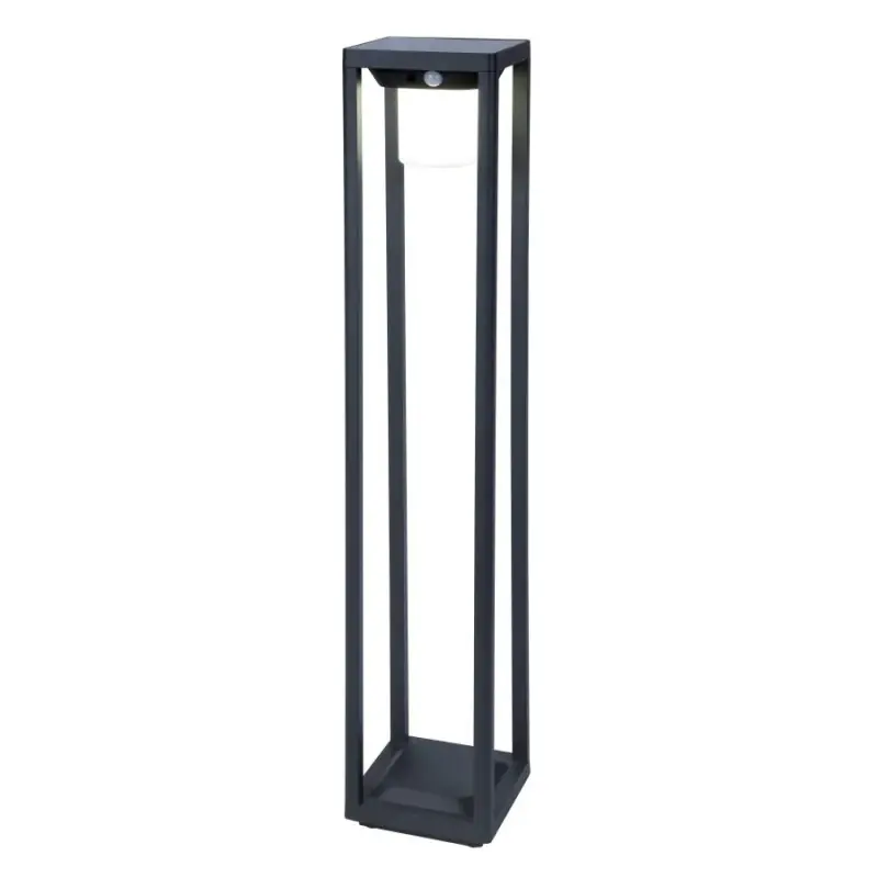 Borne led potelet solaire 80cm-300 lumens