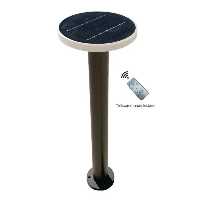Borne led potelet solaire 60cm-420 lumens