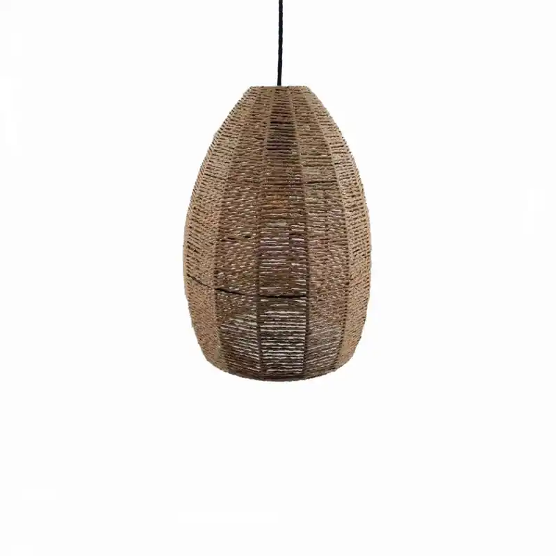 Suspension luminaire suspendu tressé culot e27