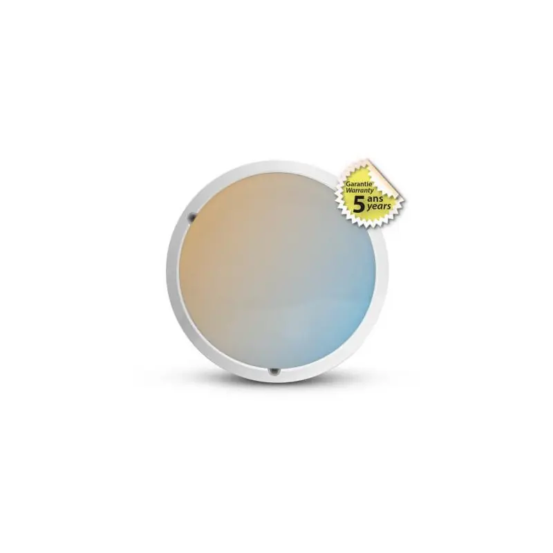 PLAFONNIER LED Ø300 18W CCT + DÉTECTEUR RF GARANTIE 5 ANS