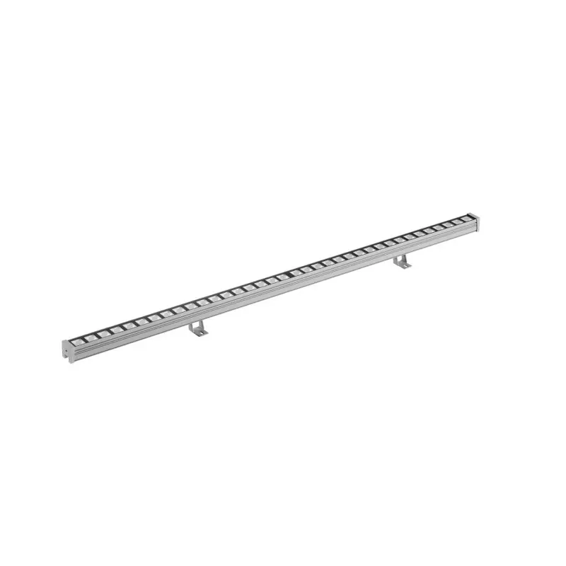 Projecteur lèche mur 36w RIGA IP66 DMX512 LED SMD RGBW 36W 2400lm 4000K 40º Gris