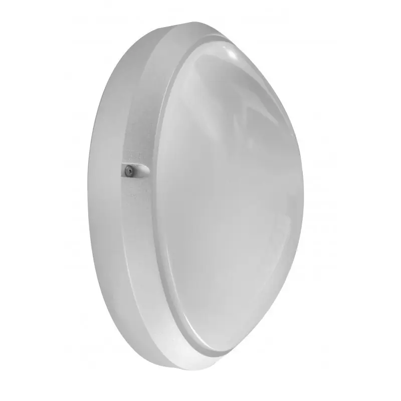 hublot applique plafonnier détecteur ip65-25w extérieur rond blanc cct