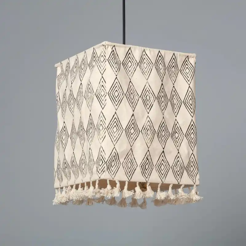 Suspension luminaire coton suspendu culot e27