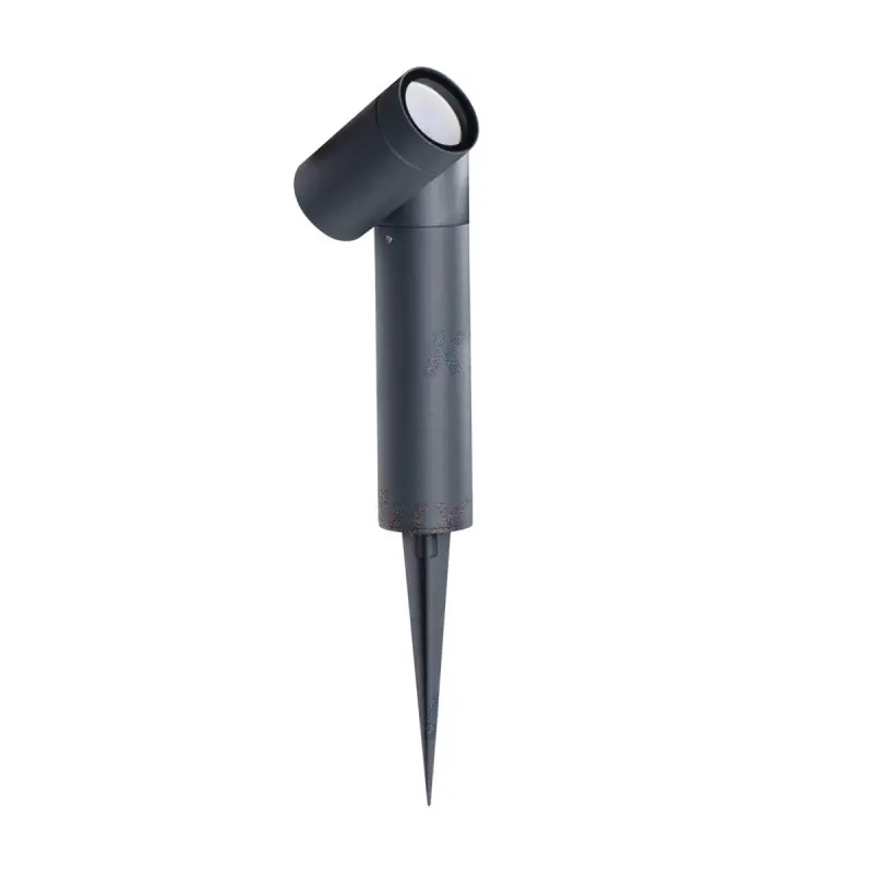 Projecteur spot piquet de jardin extérieur gris anthracite 1xgu10