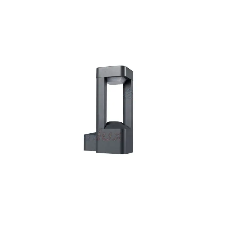 Applique murale extérieure gris anthracite gx53 PEVO