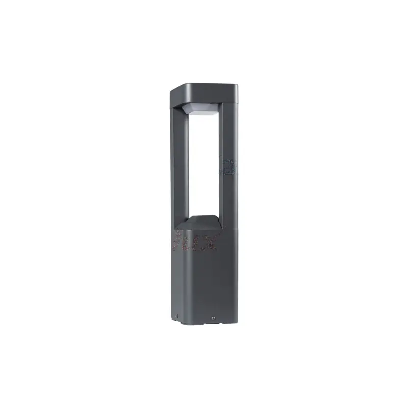 Borne potelet 50cm extérieure gris anthracite gx53 PEVO