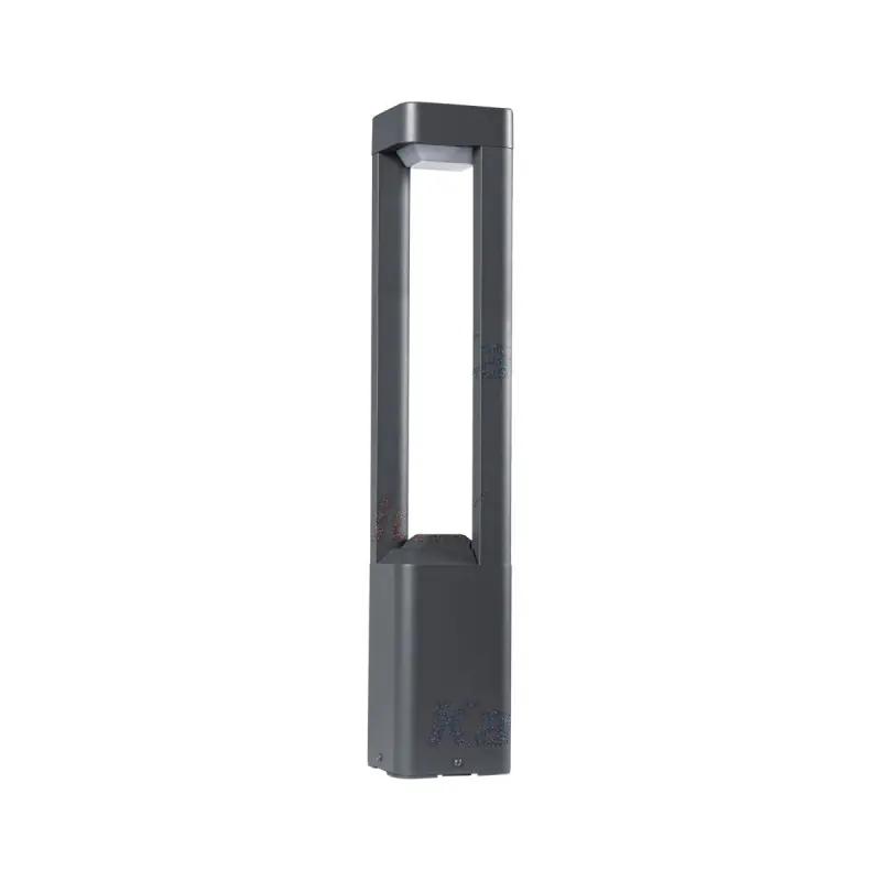 Borne potelet 80cm extérieure gris anthracite gx53 PEVO