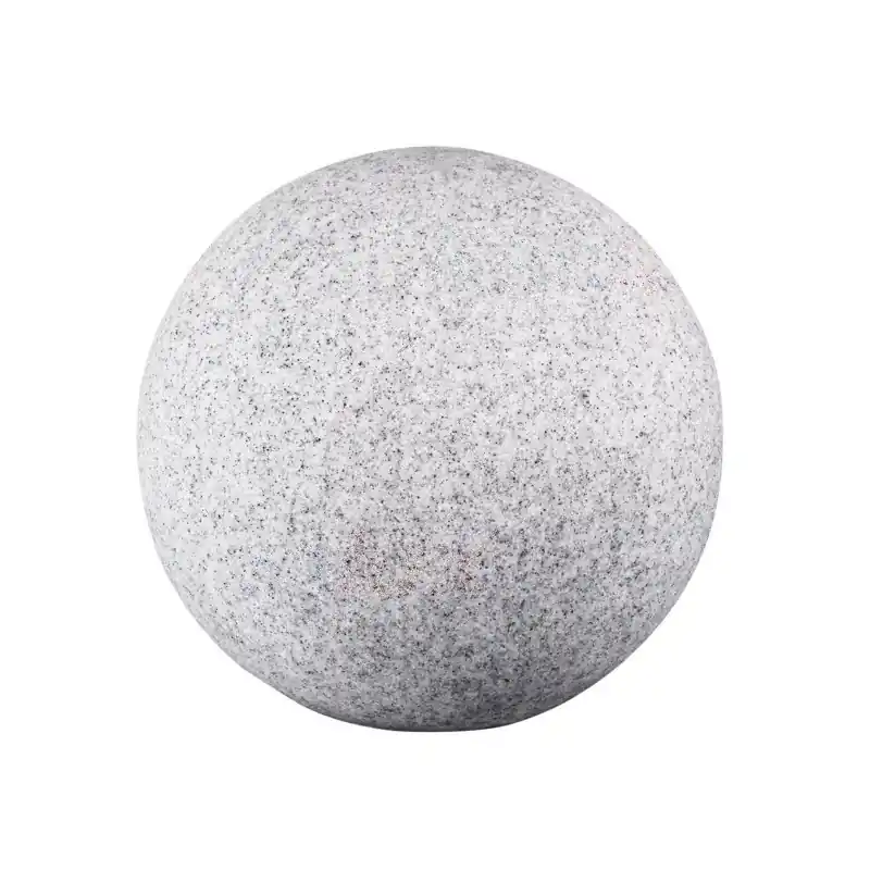 Luminaire extérieur boule effet granit 39cm STONO N