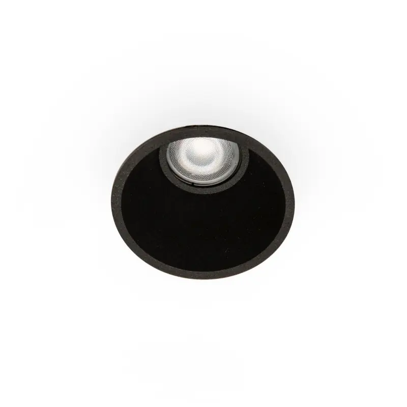 FRESH IP44 Encastrable noir GU10