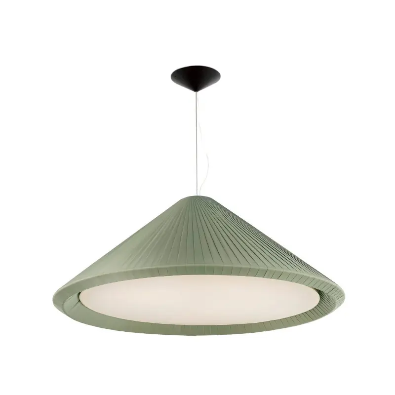 SAIGON IN 1300 Lampe suspension vert olive