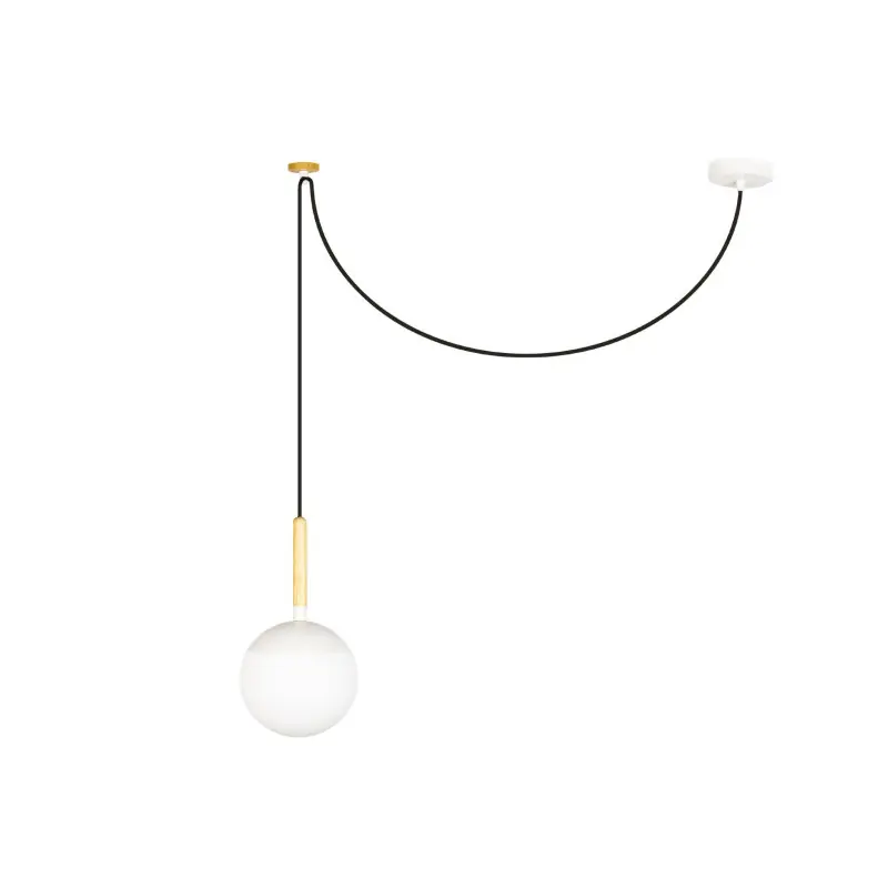 MINE PC Lampe suspension blanche