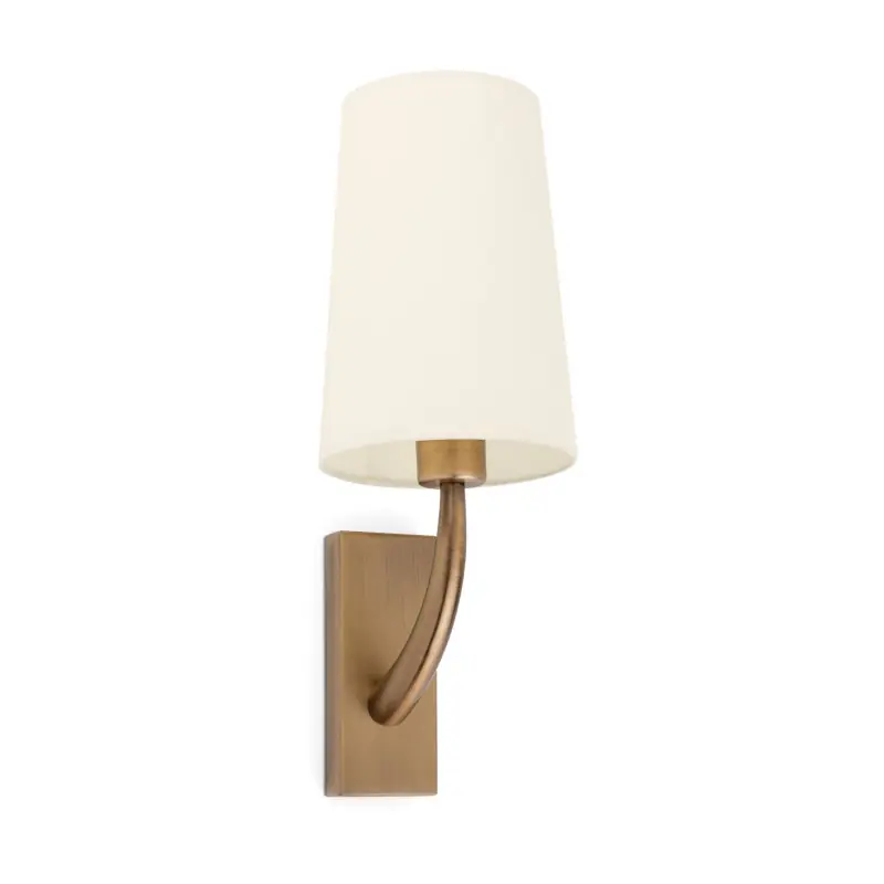REM Lampe applique vieil or/beig