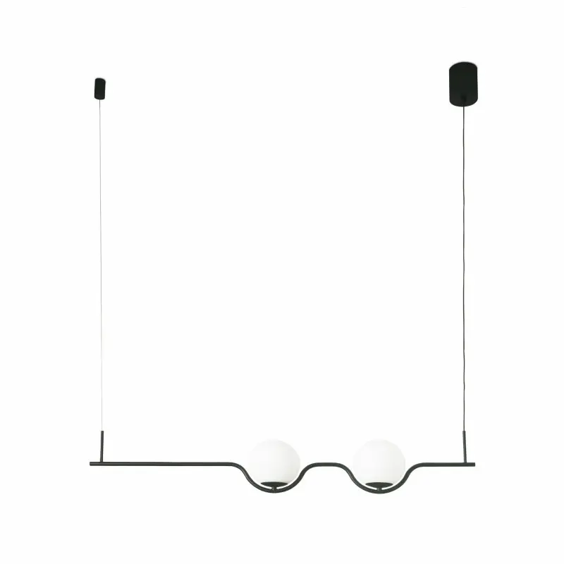 LE VITA Lampe suspension noir