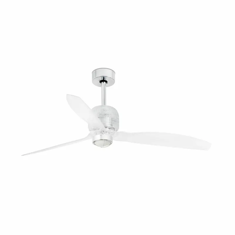DECO FAN M LED Ventilateur chrome DC SMART