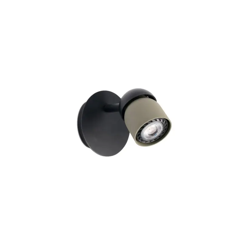 COCO Lampe applique noir/vert 1L