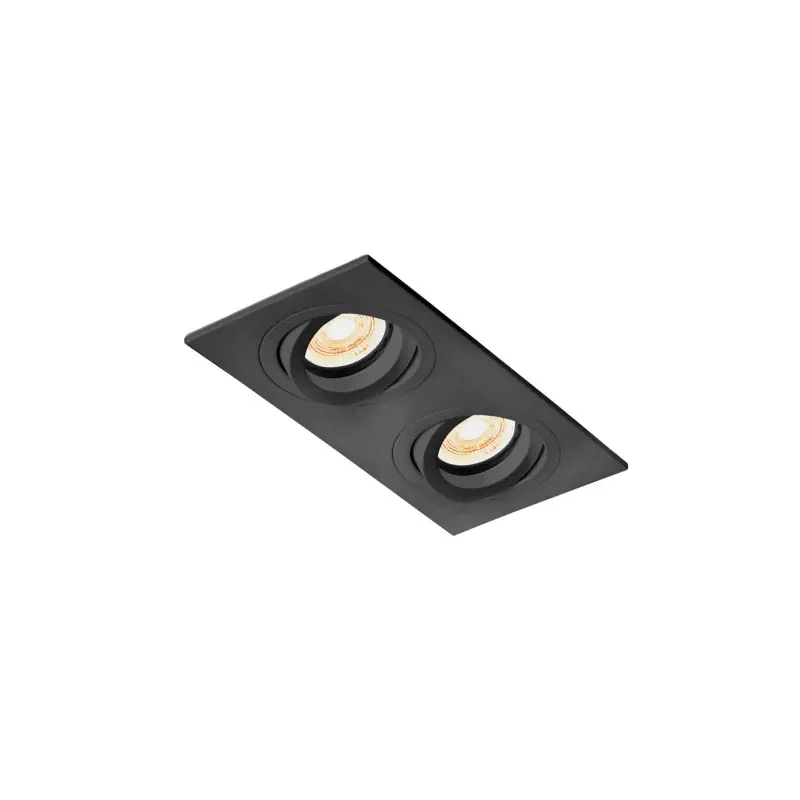 RADÓN R Lampe encastrable orientable noire