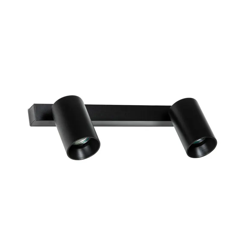 STAN 2L Lampe applique/plafond noir