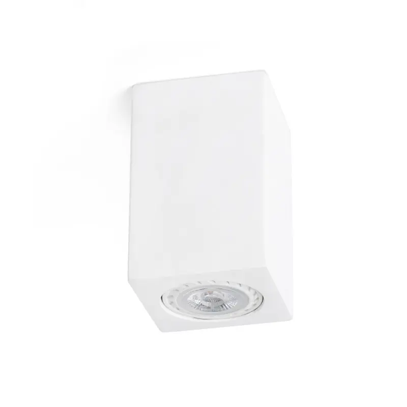 SVEN SQ Plafonnier carré blanc