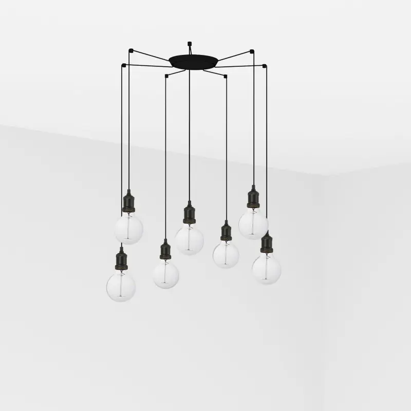 ART 7L Lampe suspension noire