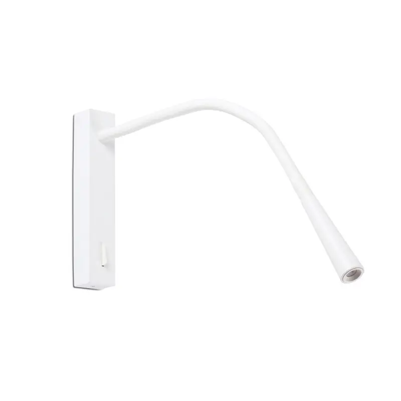 FLIN Lampe applique lecteur blanc