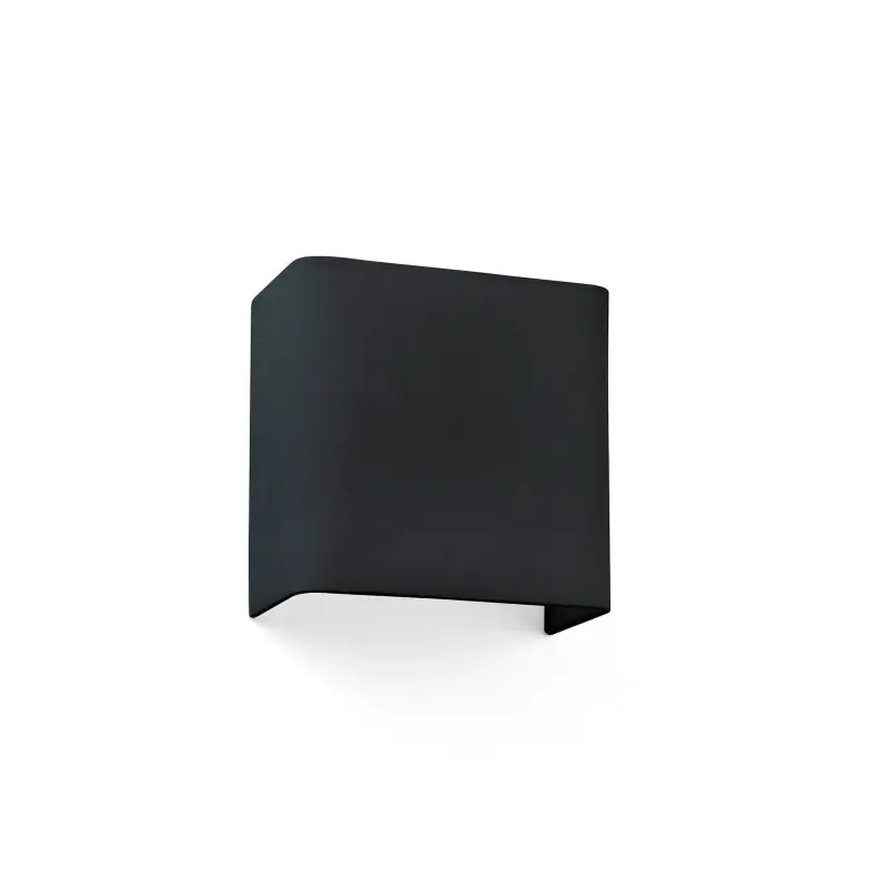 COTTON SQ 200 Lampe applique noir carré