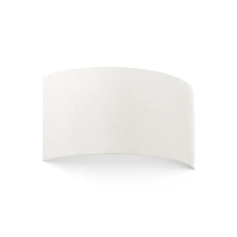 COTTON R Lampe applique beige ronde horizontal 2L