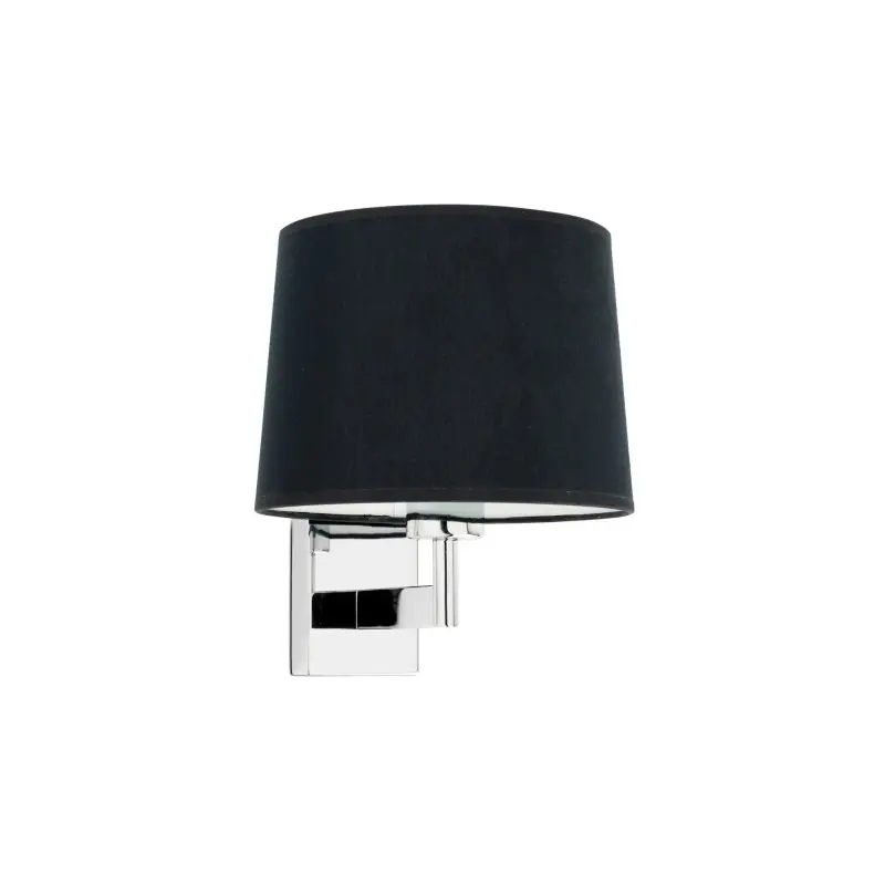 ARTIS Lampe applique chrome/noire