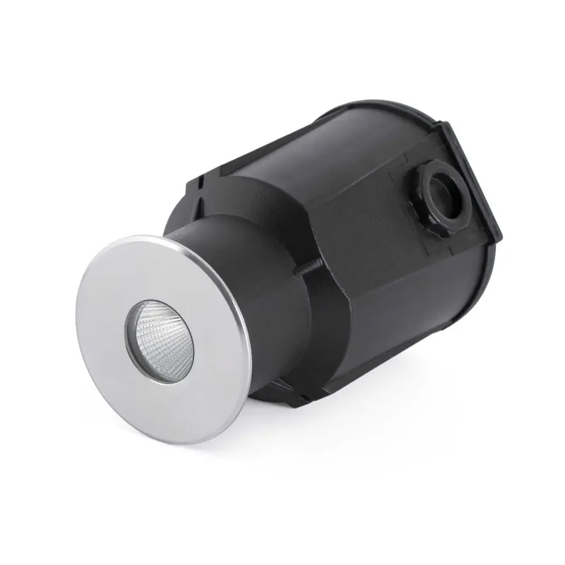 TARO Lampe encastrable nickel mat
