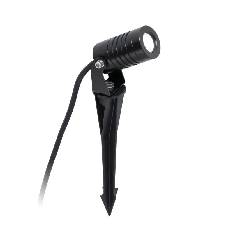 BALDER Projecteur avec piquet noire