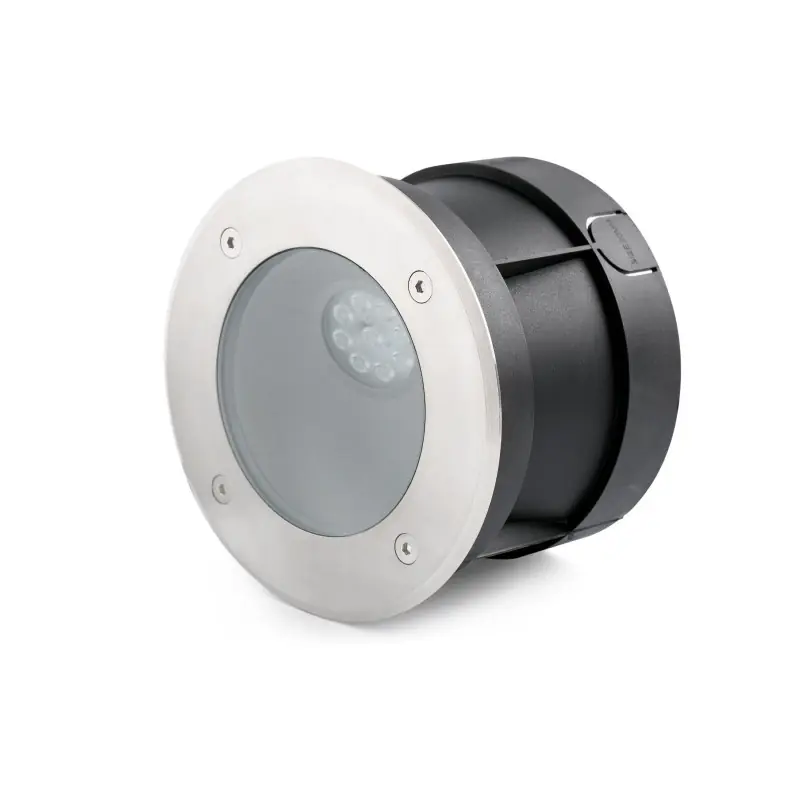 SALT Lampe encastable asymétrique inox