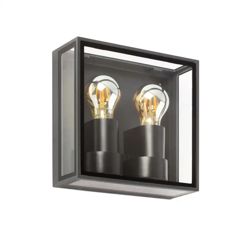 POMO Lampe applique gris foncé