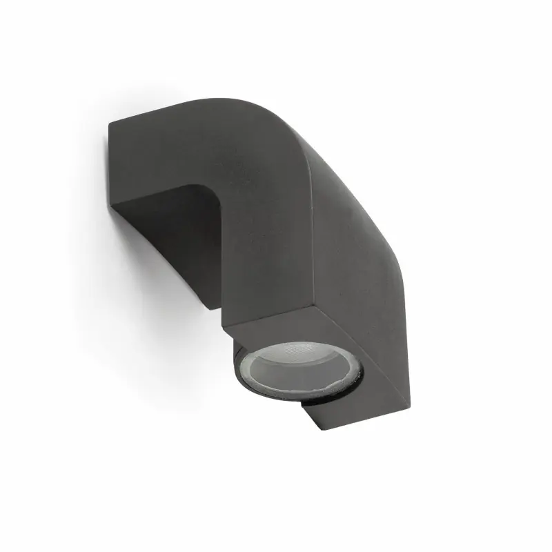 KLAMP 1L Lampe applique gris foncé 130mm