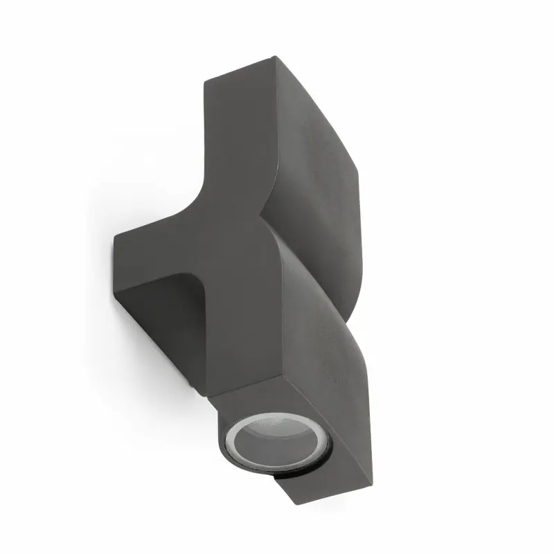 KLAMP 2L Lampe applique gris foncé