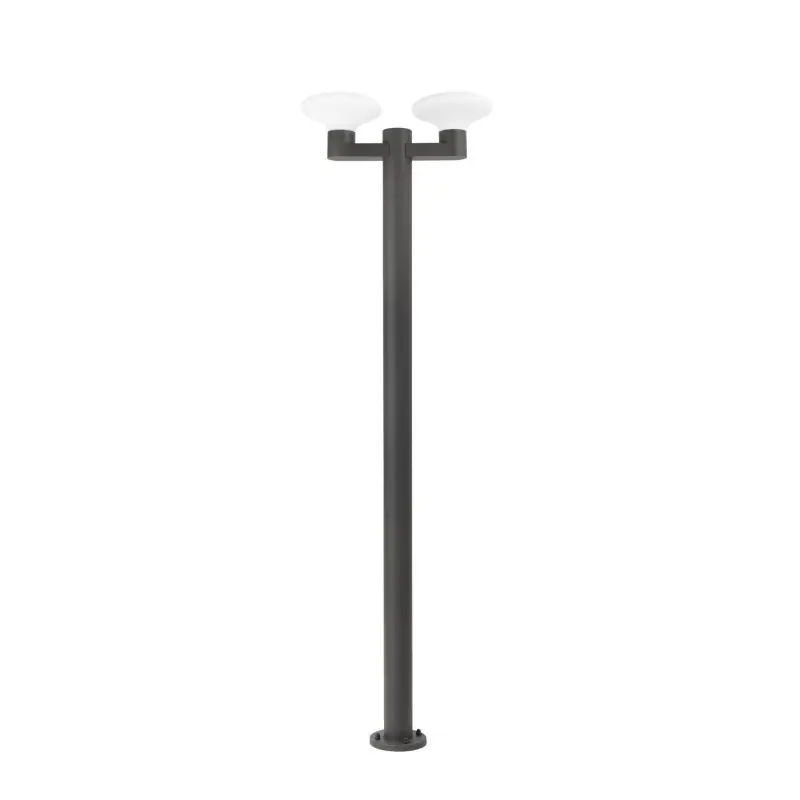 BLUB‘S 2L Lampadaire extérieure gris foncé 2XE27
