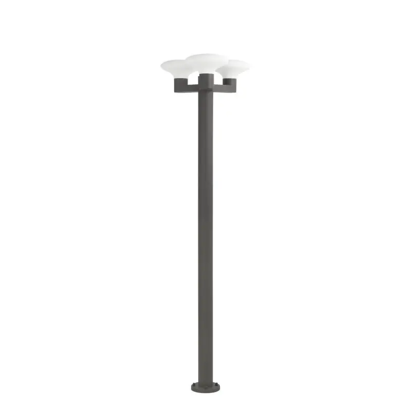 BLUB‘S 3L Lampadaire extérieure gris foncé 3XE27