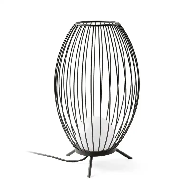 CAGE Lampe portable gris foncé