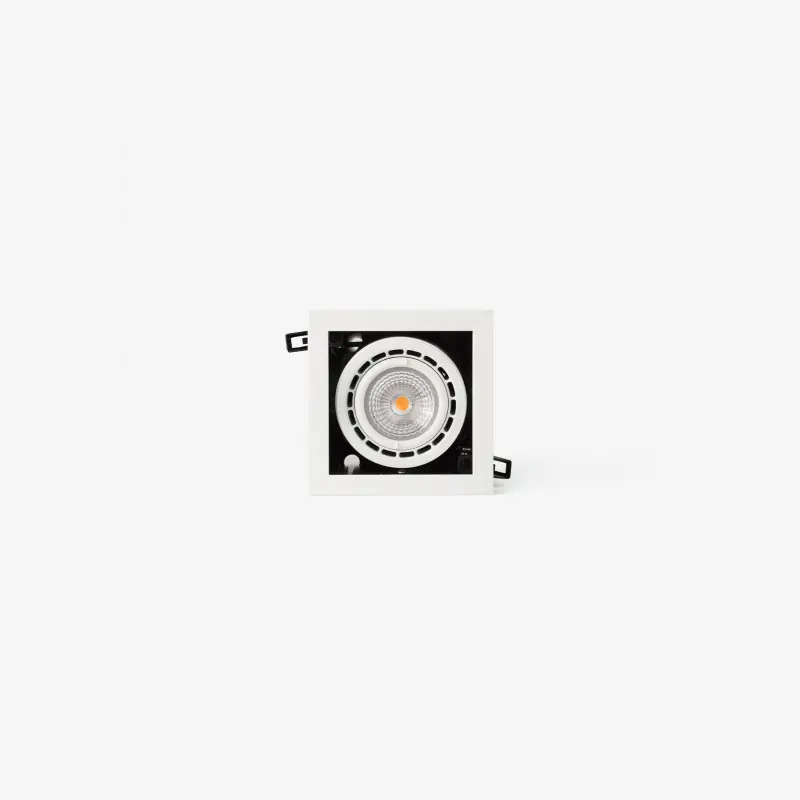 NANO COLIN-1 encastrable blanc avec encadrement 7-13W 2700K 20°