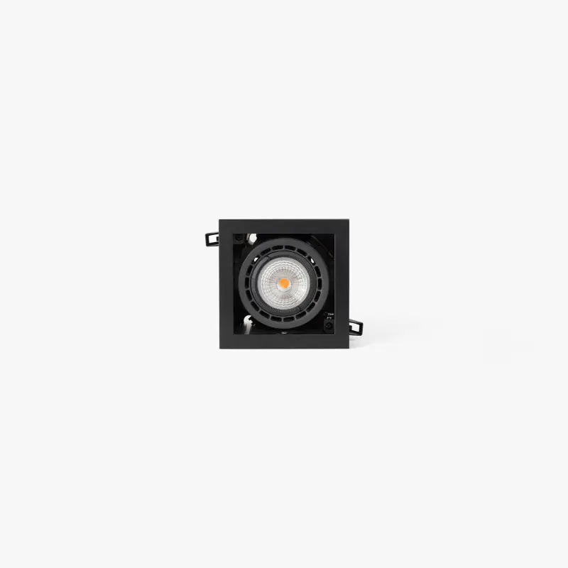 NANO COLIN-1 encastrable noir avec encadrement 7-13W 4000K 20°