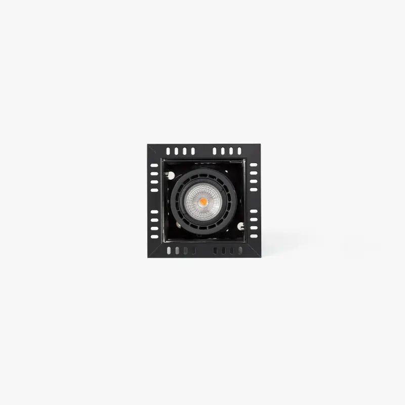 NANO COLIN-1 encastrable noir sans encadrement 7-13W 3000K 56°