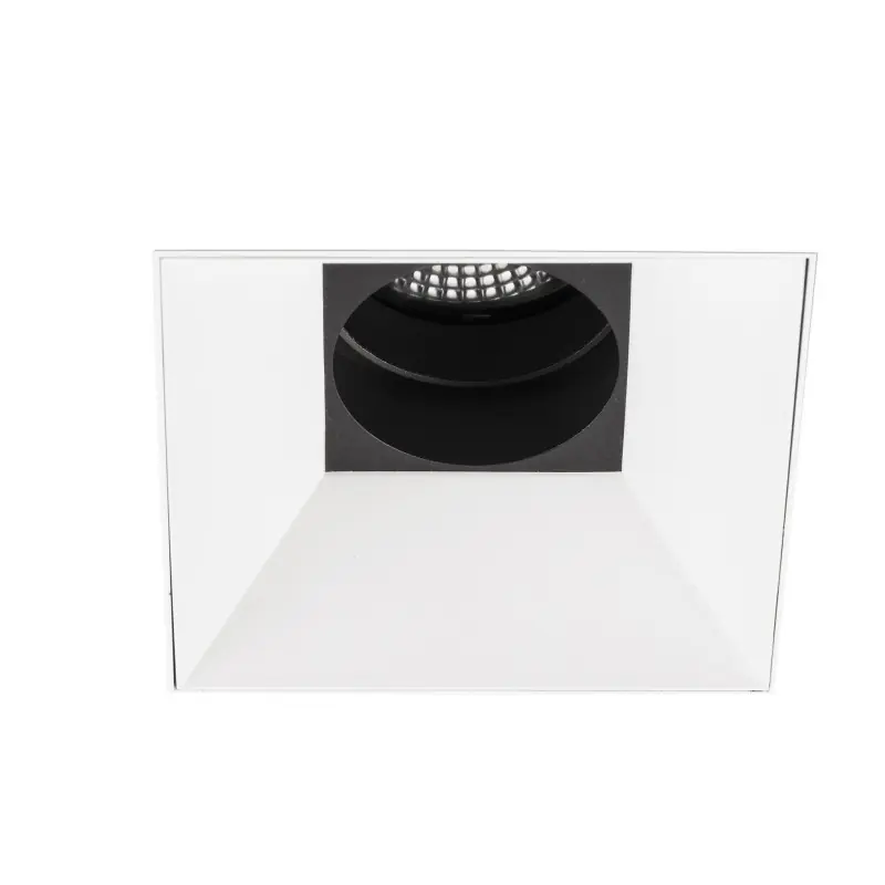 DEEP60 Encastrable carré sens cadre blanc 36° 3000K CRI95 honeycomb