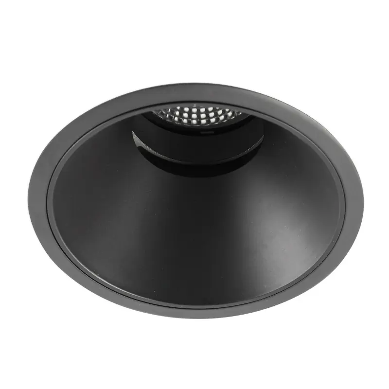 DEEP78 Encastrable rond noir 60° 3000K