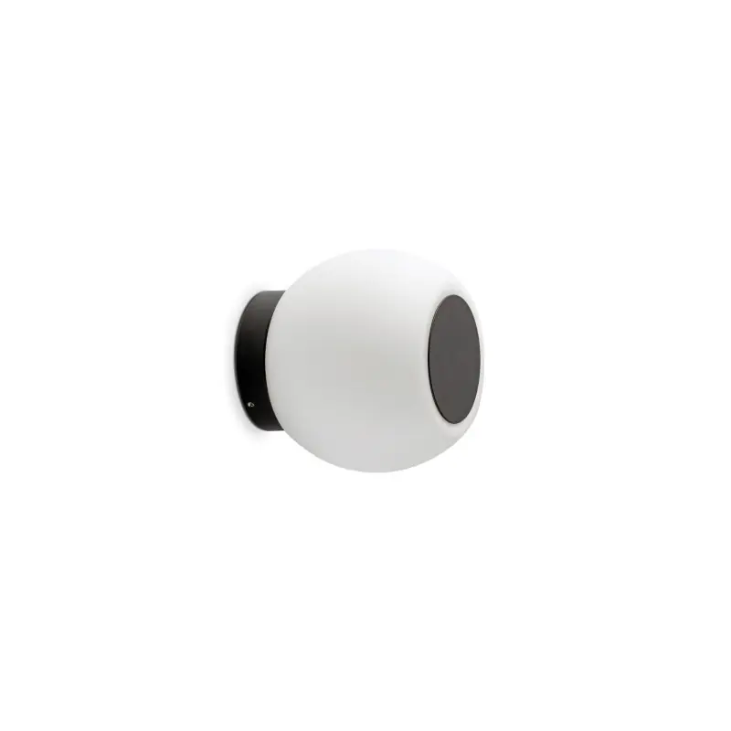 MOY Lampe applique/plafonnier noire